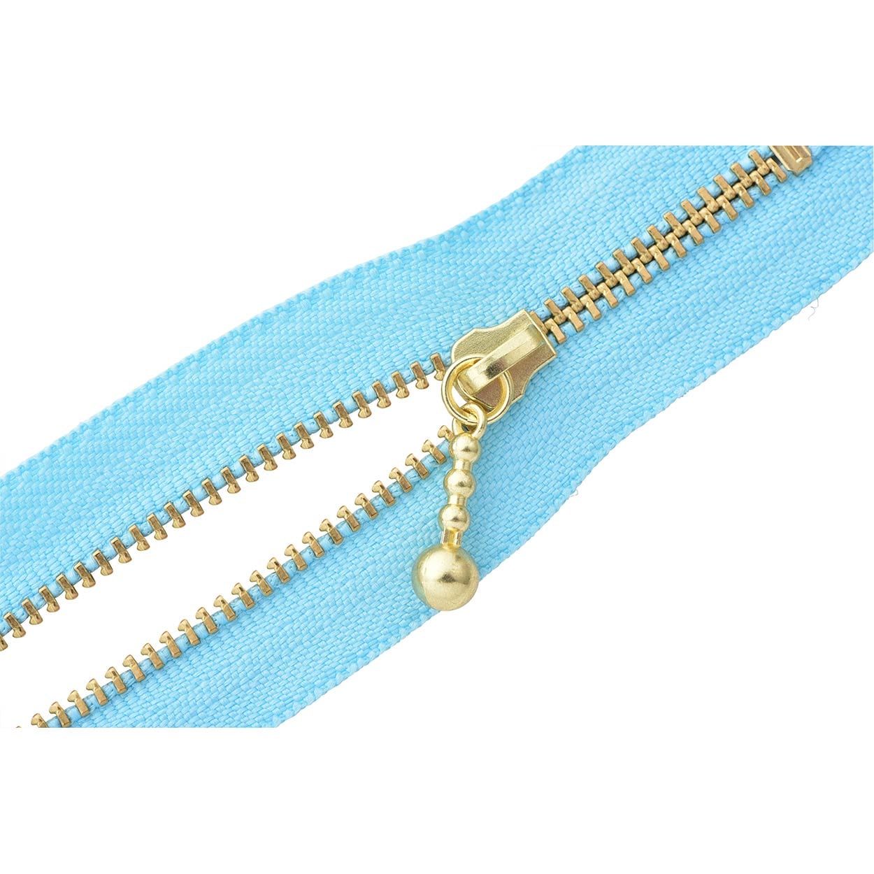 패스너 "공이있는 금패스너 14cm 544 컬러 3MGC-14BL] YKK