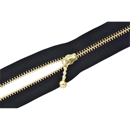 패스너 "공이있는 금패스너 45cm 580 No. 3MGC-45BL] YKK