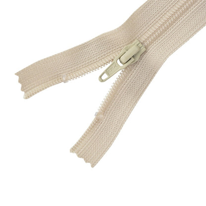 سحاب "تريكو مسطح 30 سم رقم 010 لون 25FK-30BL" YKK