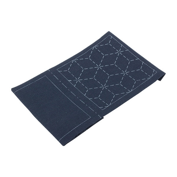 Комплект вышивки "Сашико Cross Blue 98902, который может сделать 4 подставки" Лекен Lecien Cosmo Cosmo