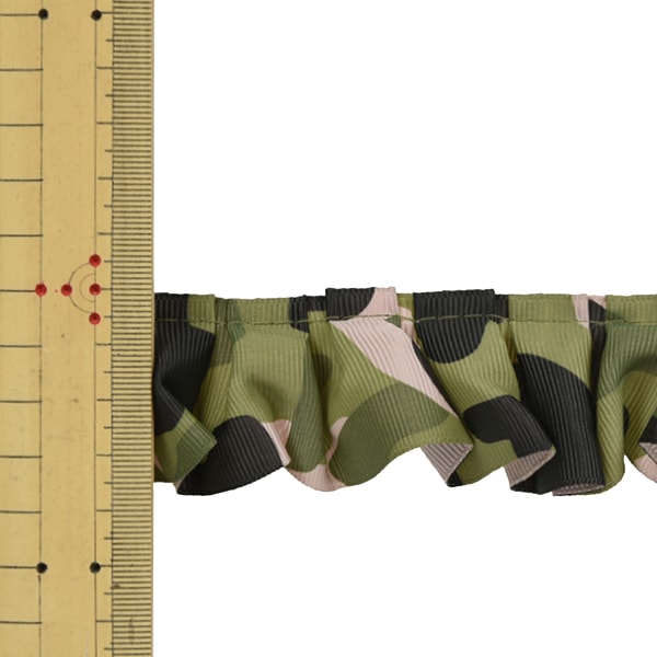 Nastro a nastro Frill "1 Modello di camuffamento anti -selling Gloglan Flill Ribbon 5m Larghezza rotolo di circa 3,8 cm N76600"