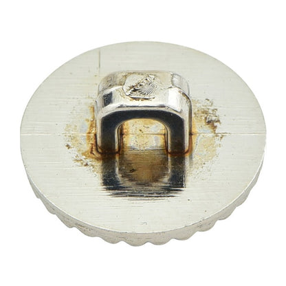 ボタン 『メタルボタン 角カン足付き NSU 1.3cm KN8114』