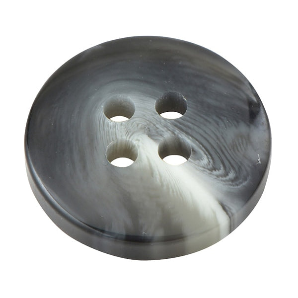 ボタン 『水牛調ボタン 四つ穴 #06 1.5cm VT9895』