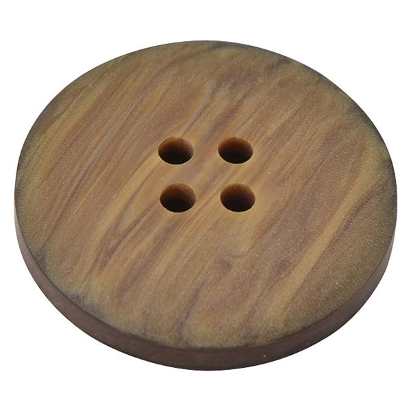 ボタン 『リーフ柄ボタン 四つ穴 #48 2cm VT9974』