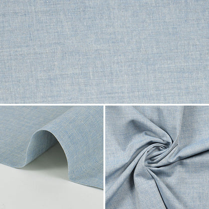 [From quantity 5] Fabric "Dyeing cotton linen specifications plain blue kw-6966-BL"