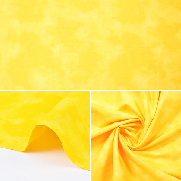 [수량 5에서] 천・원단 "Mura Dyed Print Yellow 87422-1-31"