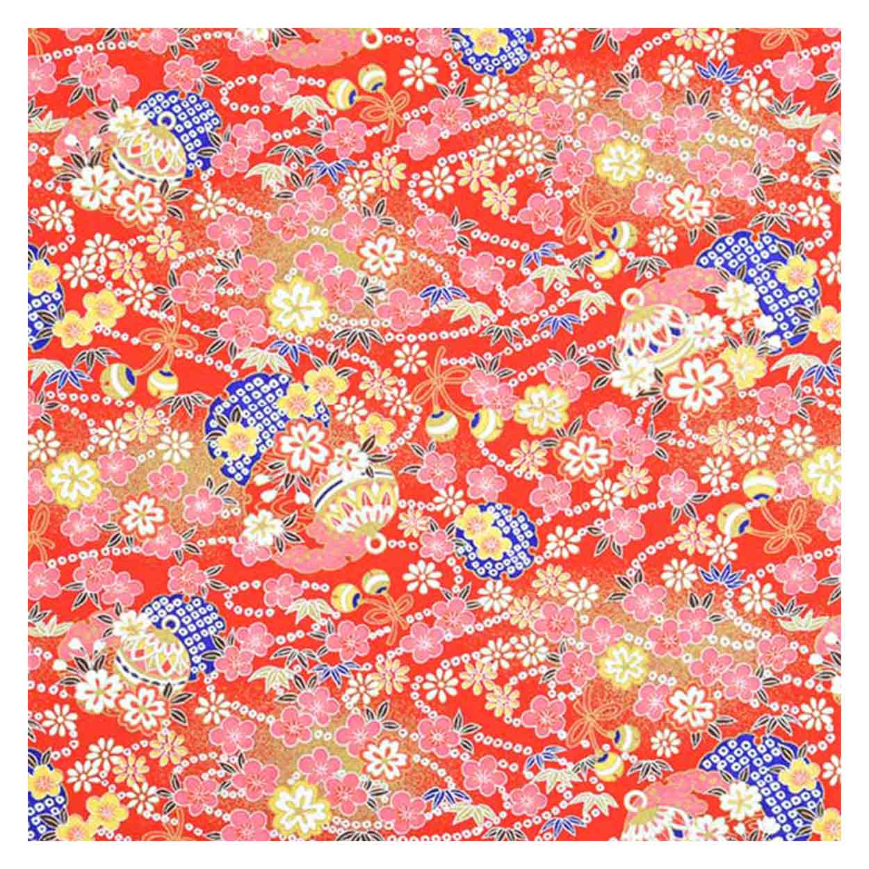 Washi "handgefertigtes Yuzen Washi 7322H"