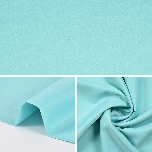 [Jusqu'à 70% de réduction sur tissu costumé] [De quantité 5] Tissu "Costume Twill Largeur d'environ 150 cm Aqua CPT2000-72AQ"