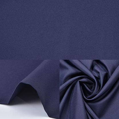 [Aus Quantität 5] FOLFE "Polyester Twillblau Breite etwa 148 cm 1210-21"