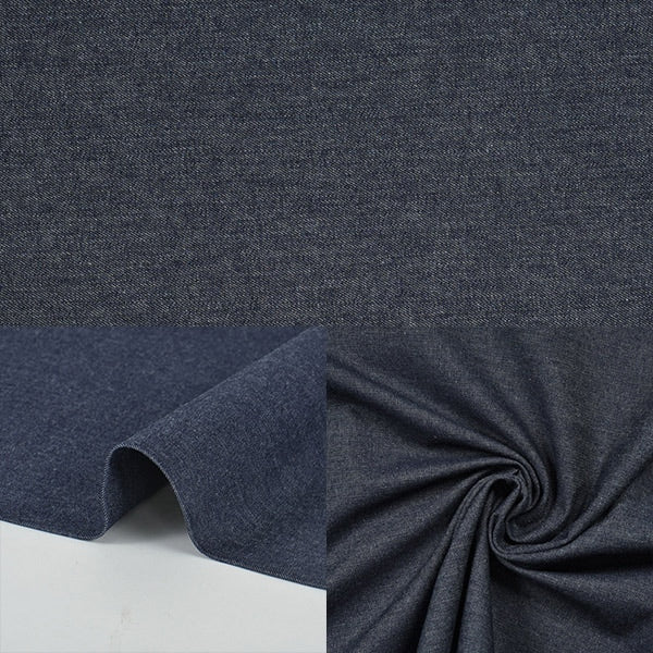 [De la cantidad 5] Fabric "Kurashiki, Prefectura de Okayama 10 onzas de ancho de la marina oscura alrededor de 116 cm 5110-9.5"