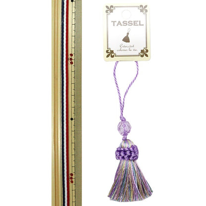 Tassel "2019 Rainbow Tassel Pastel Purple BX1186-22"