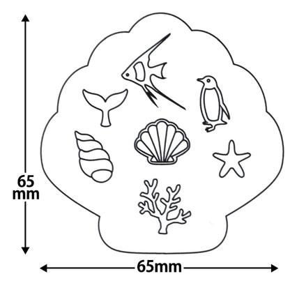 Moule de résine "Moule de silicium minimini marine 10-2369"