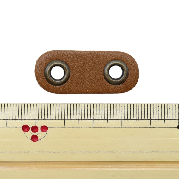 手芸金具 『牛革ブタハナストッパー A45 AZP6533』