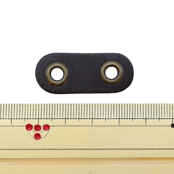 手芸金具 『牛革ブタハナストッパー A48 AZP6533』