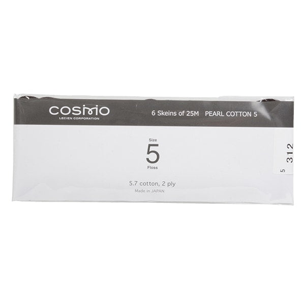 خيط التطريز "خيط التطريز الخامس من COSMO اللون 312" LECIEN Lecien كوزمو كوزمو