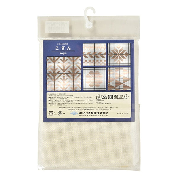 أقمشة التطريز "بالنسبة لكوجين ساشيمي قماش مقطوع رقم 3500 قماش كتان، حوالي 20 قطعة، 80 غرزة، أبيض، اللون 1006 بوصة Olympus