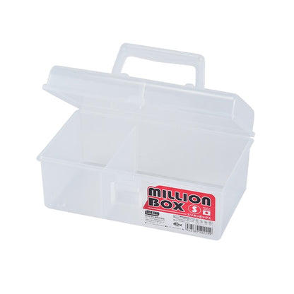 収納 『ミリオンBOX S クリアー』 メイホウ