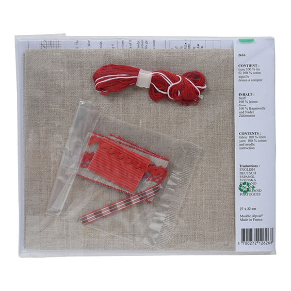 ImportEmbroidery kit "Le Bonheur des Dames) Welcome to Auto Couture F2626