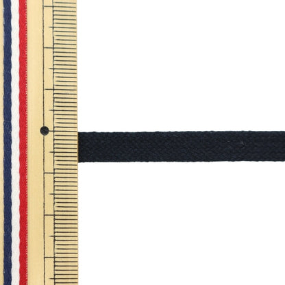 [الكمية من 5] حبل حرفة "سلك المواد الطبيعية سلسلة مسطحة C442A أسود KW24087"