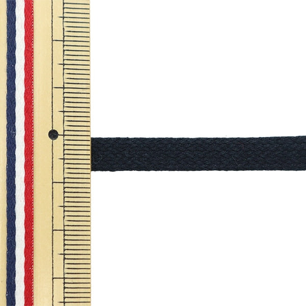 [De la quantité 5] Cordon d'artisanat "Code de matériau naturel String plat C402A Black KW24088"