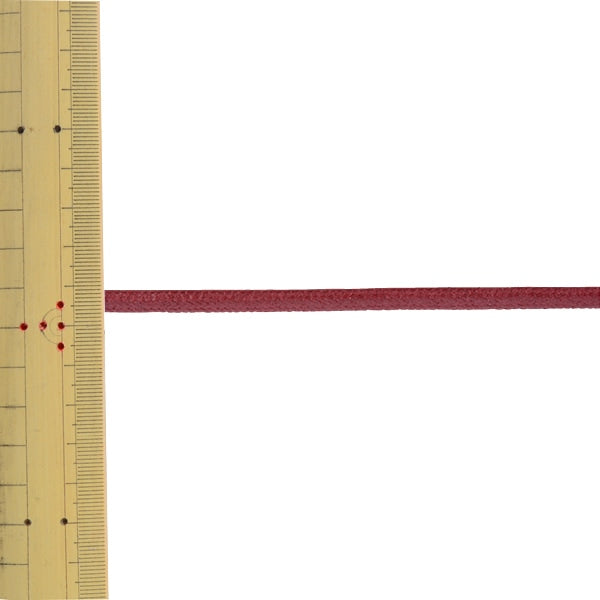 [수량 5에서] 수공예 끈 "왁스 코드 M 너비 약 3.5mm 11c 금지 색상 KW24041"Kintenma Kintenma