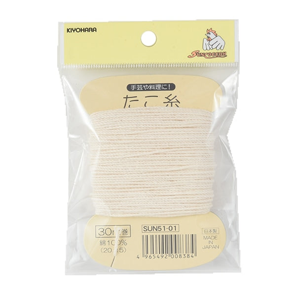 Нитки "ТакоНитки Sun51-01" Suncocoh Sankokko KIYOHARA