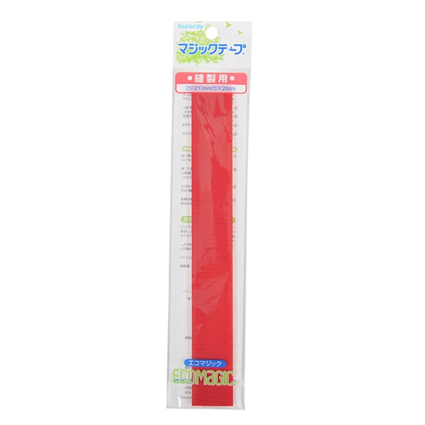 マジックテープ 『エコマジック 縫製用 幅約2.5cm 赤 M20RN』 – Yuzawaya