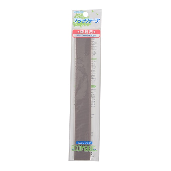 Velcro "Ancho de costura ecológica de mágica alrededor de 2.5 cm de plata M20RN"