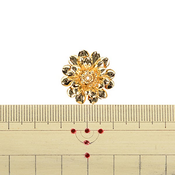 Parti di artigianato "Flower Core Gold Gold 2 pezzi SA052"