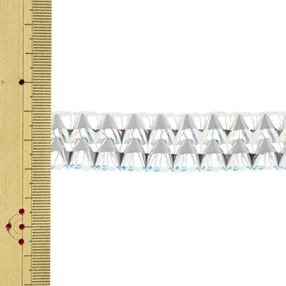 【数量5から】 手芸ブレード 『メタリックブレード 幅約2cm 200番色 1417』