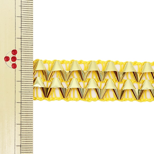 [Aus Quantität 5] Handwerksblatt "Metallic Blade Breite etwa 2 cm 100. Farbe 1417"