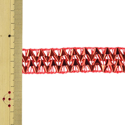 [De quantité 5] lame d'artisanat "Largeur métallique de la lame environ 2 cm 6e couleur 1417"