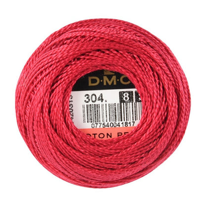 StickereiGarn "DMC Nr. 8 StickereiGarn 304. Farbe] DMC DWHM Sea