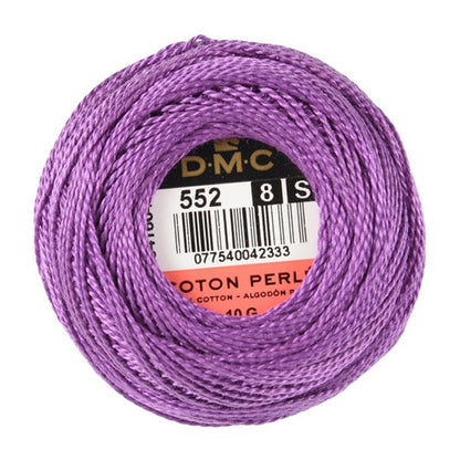 Broderiefil "Broderie DMC n ° 8fil 552 Color] DMC Dewems