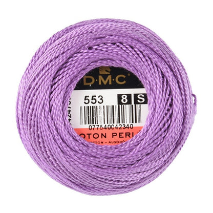 Broderiefil "Broderie DMC n ° 8fil 553 couleur] DMC Dewems