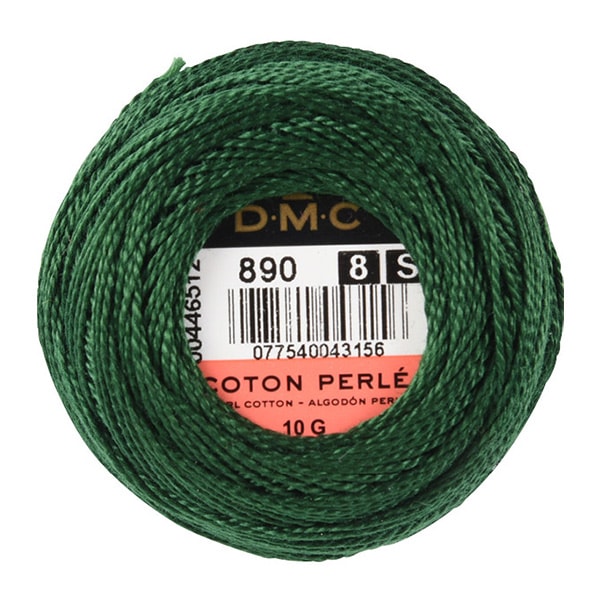 Broderiefil "Broderie DMC n ° 8fil 890e couleur] DMC Dewhm Sea