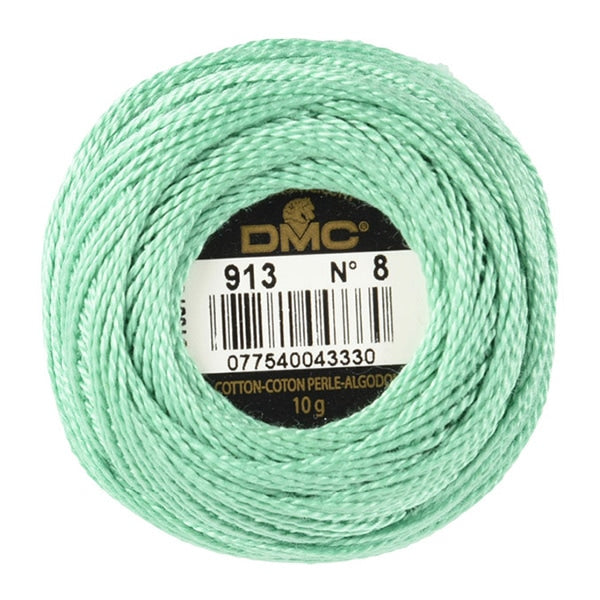 Broderiefil "Broderie DMC n ° 8fil 913 Couleur] DMC Dewems
