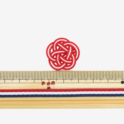 手芸パーツ 『ミズヒキ 梅結びパーツ 01番色 CGMU-01』 KIYOHARA 清原