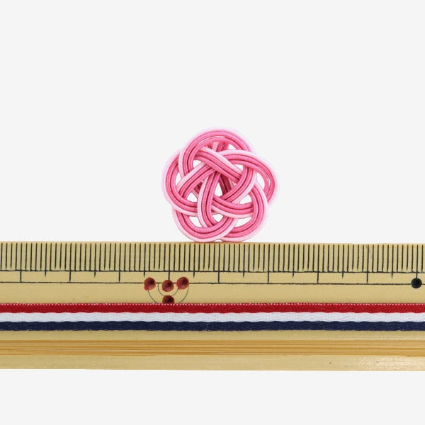 手芸パーツ 『ミズヒキ 梅結びパーツ 02番色 CGMU-01』 KIYOHARA 清原