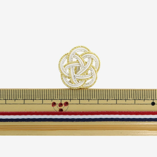 手芸パーツ 『ミズヒキ 梅結びパーツ 05番色 CGMU-01』 KIYOHARA 清原