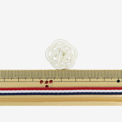 手芸パーツ 『ミズヒキ 梅結びパーツ 06番色 CGMU-01』 KIYOHARA 清原