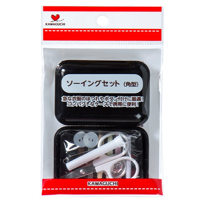 Handicraft "Set de costura Square Black 13-277" Kawaguchi