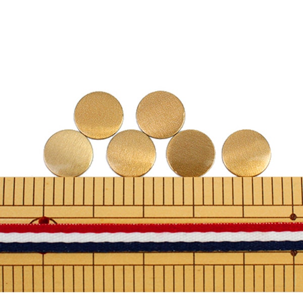 Rinestone "Metal Hot Coroute Rond 10 mm Matlight Gold RM1002"