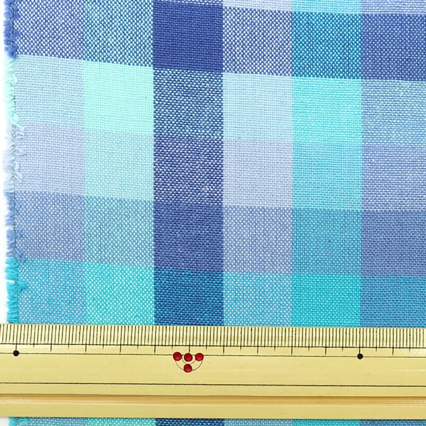 [De la quantité 5] Tissu "Block Block Vérifier 19KEC-541PA"