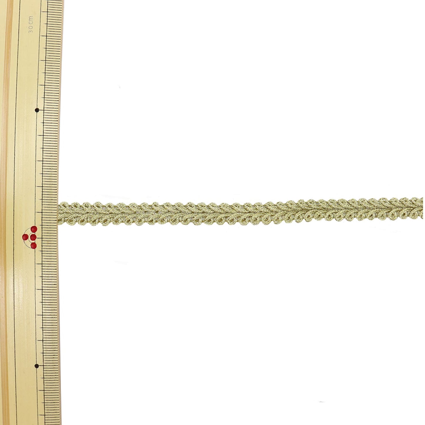 [來自數量5]手工藝品飾邊 “金屬飾邊 黃金2001-100]