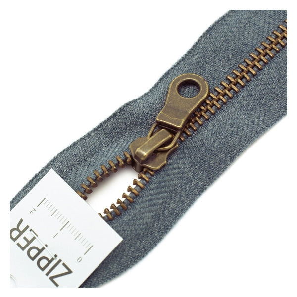 Fermeture éclair "Ruban en marbreFermeture éclair Arrêt 40cm W560 Couleur 5MTGKB-40BL" YKK