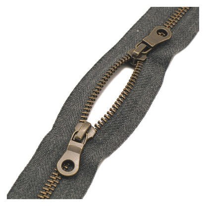 Fermeture éclair "Ruban en marbreFermeture éclair Double ouverture 60 cm W580 Couleur de numéro 5MTGKB-60SH" YKK