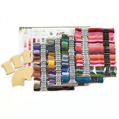 Embroidery thread "GARDEN PARTY embroidery thread set with spool with spool GP-100A" Olympus