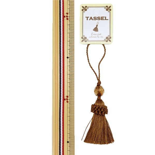 Piezas de artesanía "Tassel 2021 No. 30 Color Sand Beige BX1186-30"