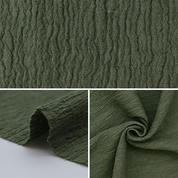 [De la cantidad 5] Fabric "Sun Dry Yanganagi Green profundo 141-1334-A4"